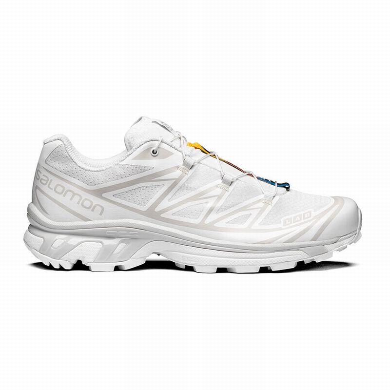 Salomon Israel XT-6 - Mens Trail Running Shoes - White (GFJM-32897)